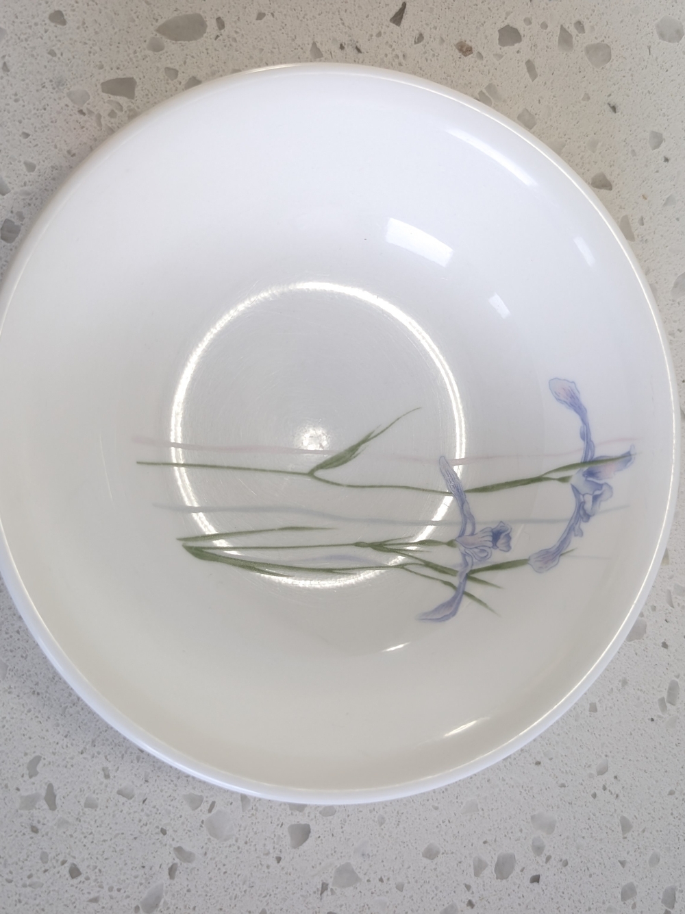 Corelle White Glass Mixing Bowl with Corelle By Corning Marking